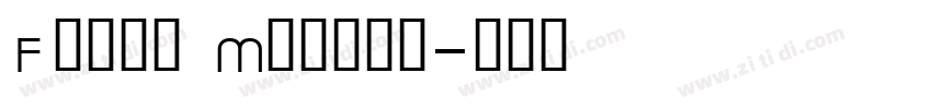 Fogie Medium字体转换